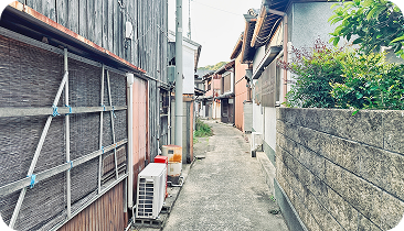 再建築不可・未接道の土地のイメージ